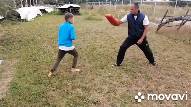 Японское фехтование - спочан, тренировка с татэ кодачи и текеном