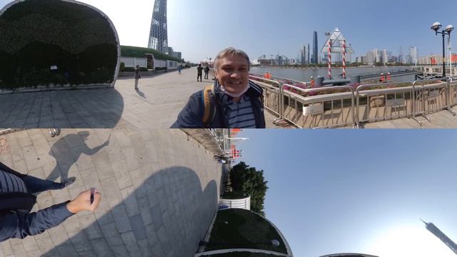 Южный Китай 360. Прогулка по центру Гуанчжоу, где нет людей, но появились змеи
