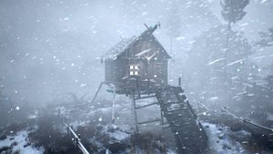 СНЕЖНАЯ буря в хижине в Лапландии. Снежная буря для сна и завывания ветра. Зимние звуки для сна