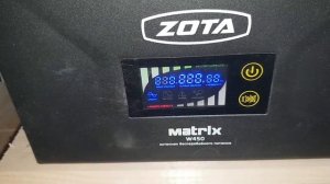 Обзор источника бесперебойного питания,  ИБП котла. Zota