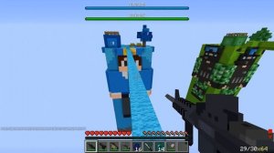 ?4 ЧАНКА: ЧАНК ПОЛИЦЕЙСКИХ Против ЧАНК ВОЕННЫХ в Майнкрафте! Нубик Шеди Леска Брок