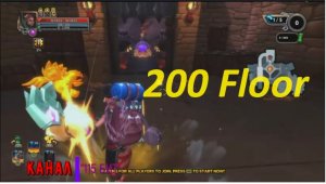 Dungeon Defenders 2. 200 floor. Molten Citadel. Прохождение