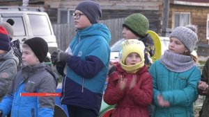 В СЕЛЕ ОЗЕРНОМ ОТКРЫЛИ НОВУЮ ДЕТСКУЮ ПЛОЩАДКУ
