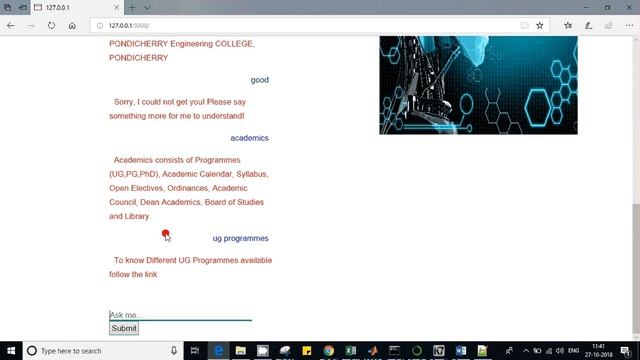 CHAT BOT USING ARTIFICIAL INTELLIGENCE PYTHON PROJECT смотреть онлайн