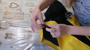 Как быстро укоротить платье сохранив нижнюю отделку