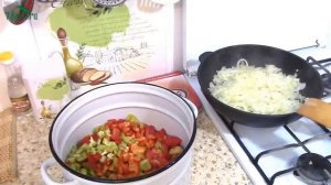 Салат из помидоров и перца на зиму "По-деревенски" - 7 дач