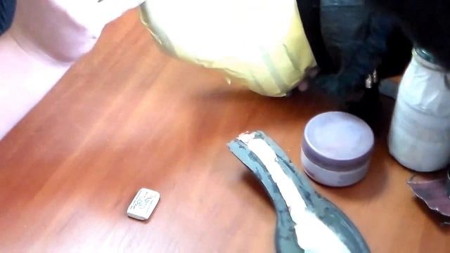 Обтяжка замшевых сапог кож замом. Часть 1 - лекала. Ремонт обуви. смотреть онлайн