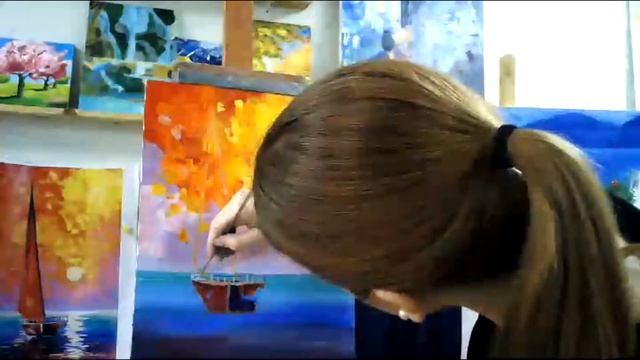 #мастер_класс #море #как_рисовать_море #workshop #painting Вебинар Море зовет смотреть онлайн