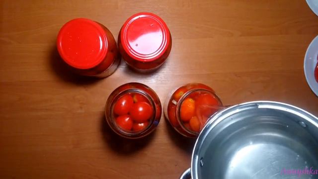 Консервированные помидоры на зиму без стерилизации. Очень просто и очень вкусно! Pickled Tomatoes