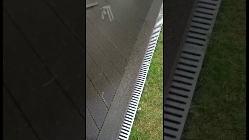 Как делаем торцы на террасе и загибаем ДПК