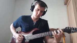 Anton Oparin - 5th Caprice of N.Paganini on electric guitar