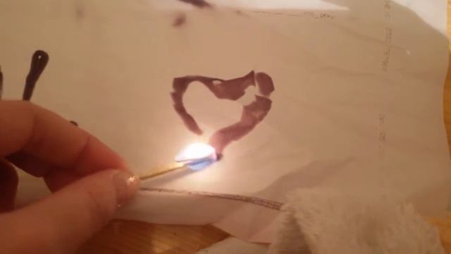 Как рисовать спичками на факсовой бумаге? смотреть онлайн