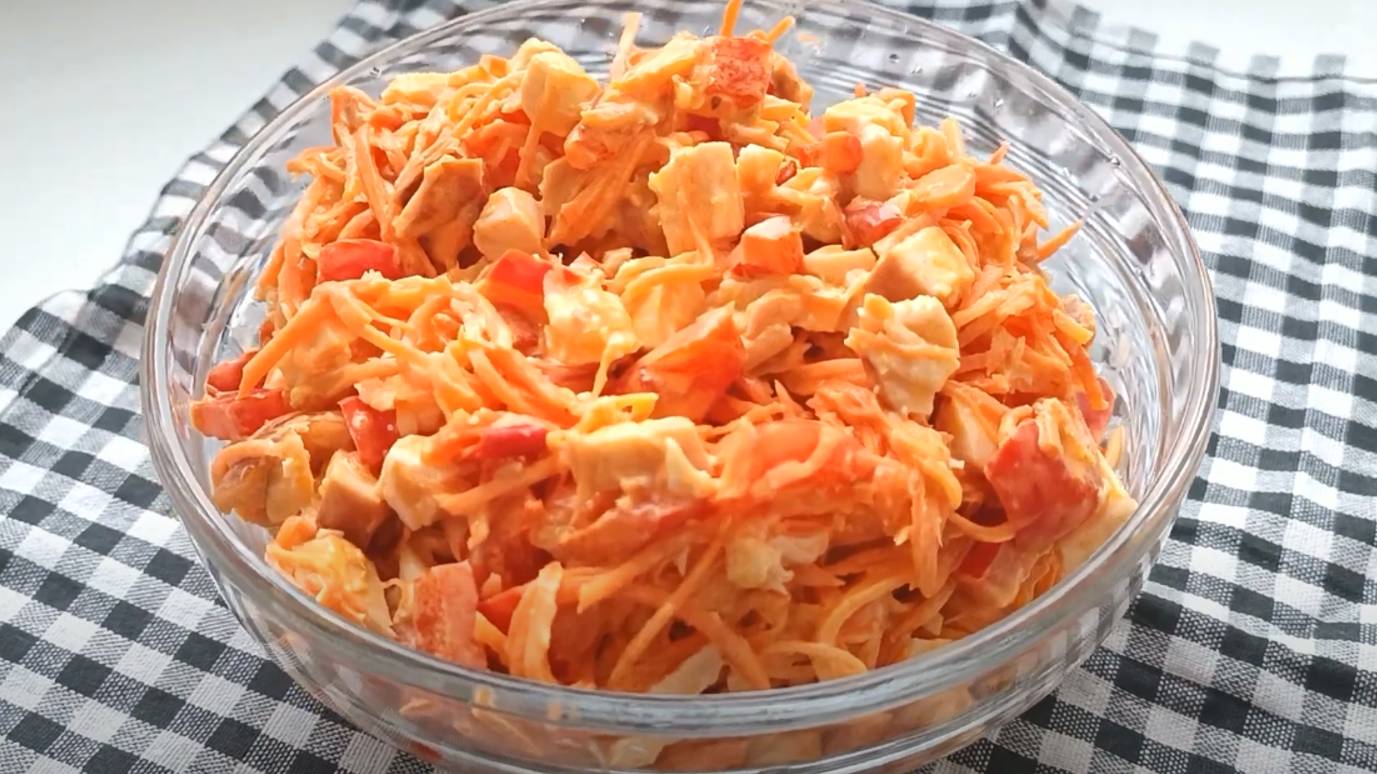 Салат ДЛЯ МАМЫ ❤️ Сочный, сытный и такой простой❤️