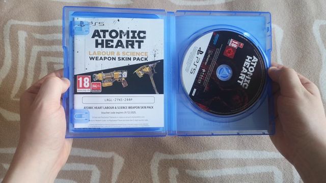 Распаковка Atomic Heart для PlayStation 5