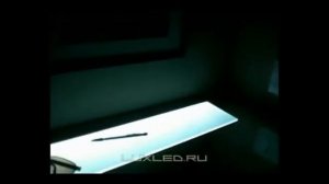 Светодиодная подсветка стеклянной полочки http://luxled.ru/