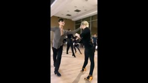 Polina Dubeyko and Ruslan Adaev- Rumba training