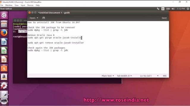 How to Uninstall Oracle Java JDK 8 in Ubuntu 16.04? смотреть онлайн