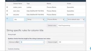 Using Spotless Data to cleanse an EPG file