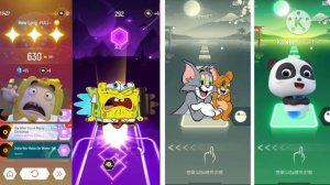 Oddbods Jeff 🆚 Sponge Bob 🆚 Tom and Jerry 🆚 Baby Bus - Coffin Dance (COVER)