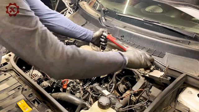 Замена прокладки клапанной крышки на MINI Cooper R60 2.0d N47T смотреть онлайн