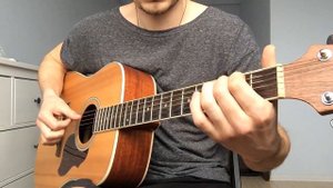 Кино Нам с тобой на гитаре