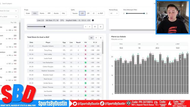 PRIZEPICKS NHL PLAYER PROPS for TODAY 1/26/23 | BEST NHL BETS | FREE PICKS | смотреть онлайн