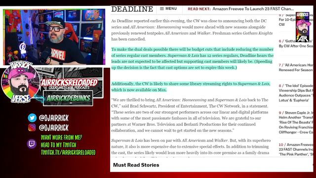 Superman And Lois RENEWED For Season 4 At The CW! Reduced Cast & Episode Count CONFIRMED! смотреть онлайн