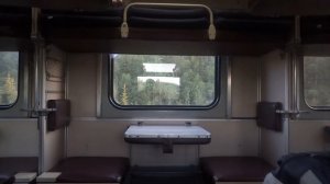 Путешествие в вагоне плацкарта летом 2018. Вид из вагона.