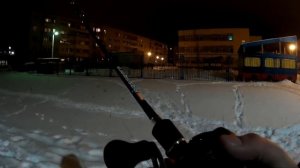 Первый кастинговый комплект. Первый заброс, первый тест...