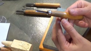 Подарили новый набор со стамесками СССР