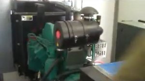 Запуск дизельной электростанции AKSA APD-66 в контейнере