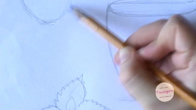 АРТ_ЛАГЕРЬ | чашка чая|  быстрый скетч 7+