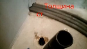 Ввод воды в дом  Сварка трубы ПНД.