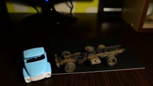 ЗиЛ-130, AVD Models, 1:43 - Часть 3: Покраска, пигменты, смывка