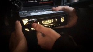 АВТОЗВУК Установка сабвуфера и электропитания |  + магнитола  KENWOOD
