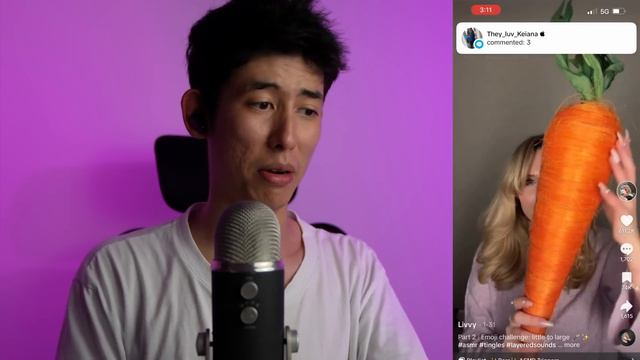 ASMRtist reacts to sus Tiktok ASMR... смотреть онлайн