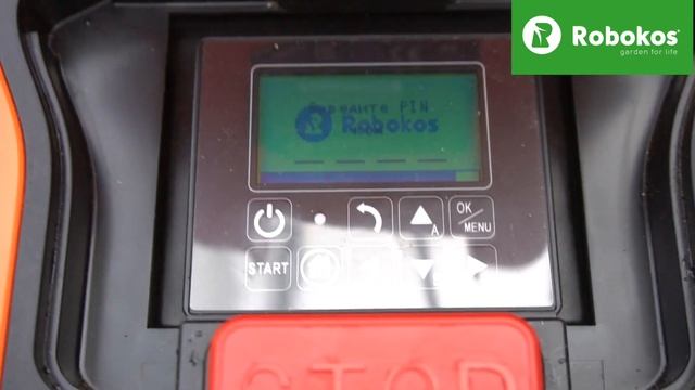 Робот газонокосилка Robokos  RM1400i/2500i установка приложения