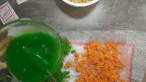 Красивый декор в кухню . Как покрасить макароны DIY