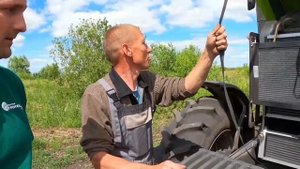 Колесный трактор RS1304 "ZOOMLION" и Культиватор КПМ-6 "Техмаш"