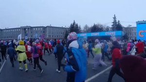 Сибирский рождественский полумарафон в Омске 2024_Siberian Christmas Half Marathon in Omsk 2024