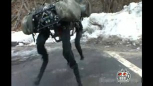 Военный робот-собака BigDog. Удивительное зрелище