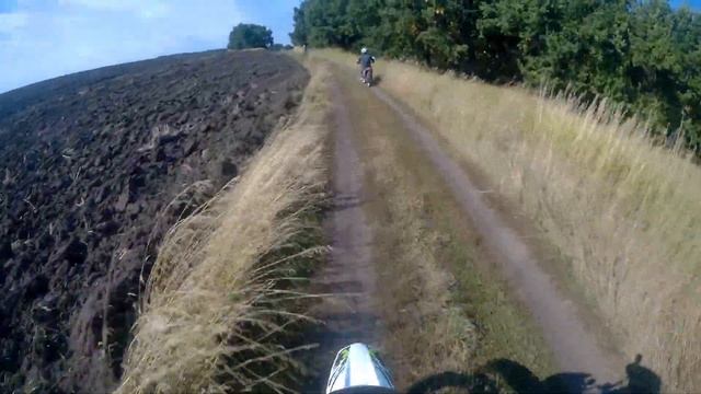 Покатушки на мотоцикле Motoland Enduro EX 250!Оторвался глушитель на ИЖ Планета 5 смотреть онлайн