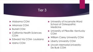 BEST DO MEDICAL SCHOOLS | DO SCHOOL TIERS AND RANKINGS