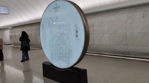 Переход и эскалатор со станции Марьина Роща-радиальная на платформу станции #metro Марьина Роща-БКЛ