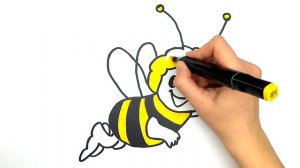 Как нарисовать ПЧЕЛКУ МАЙЮ. Раскраска ПЧЕЛКА МАЙЯ. Рисунки для детей/РАСКРАСКИ РАЗВИВАШКИ/