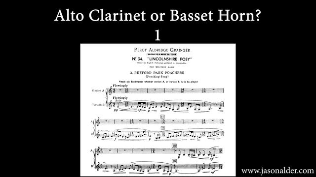 Alto Clarinet vs Basset Horn: Can You Hear the Difference? смотреть онлайн