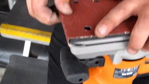 Обзор виброшлифовальной машины (½ SHEET SANDER) AEG FS 280