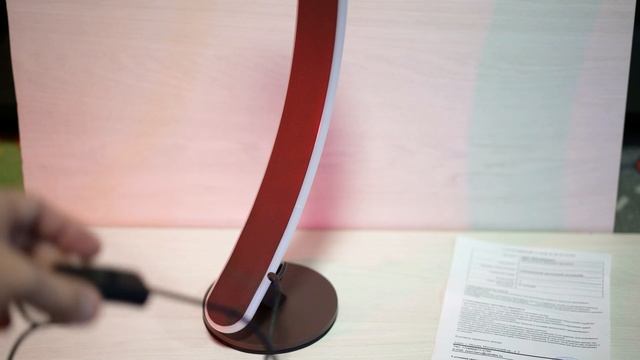 ► ЛАМПА НАСТОЛЬНАЯ СВЕТОДИОДНАЯ LED В ФОРМЕ ДУГИ ? РАСПАКОВКА ? И ОБЗОР ⬇️