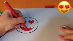 Как нарисовать СМАЙЛИК EMOJİ Просто рисуем