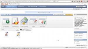 Разработка приложений в Oracle APEX Application Express.  Урок 1.  Hello world!